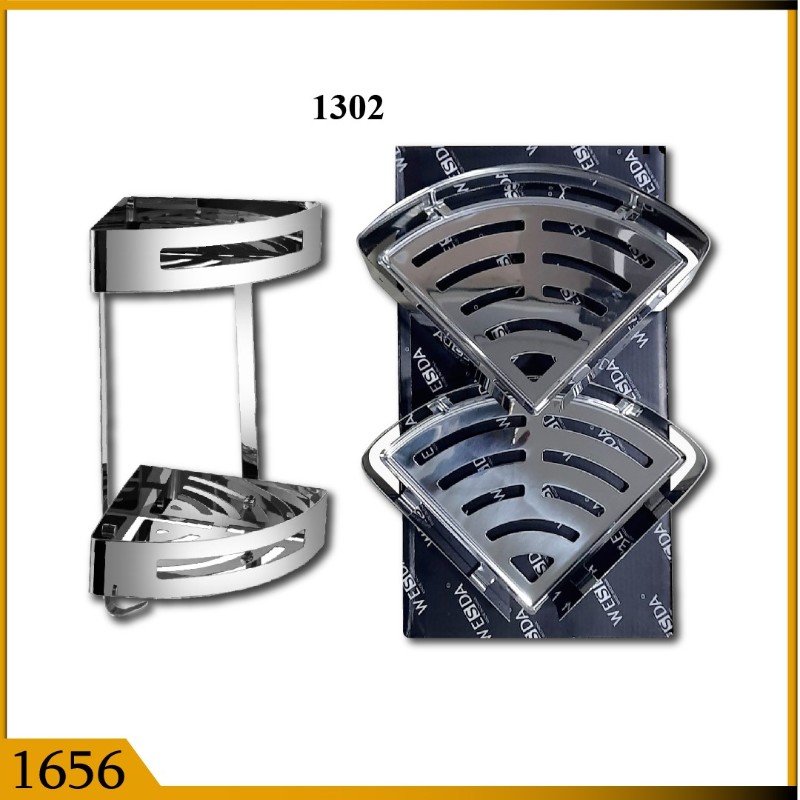 CORNER SHELF DOUBLE SS (1656)